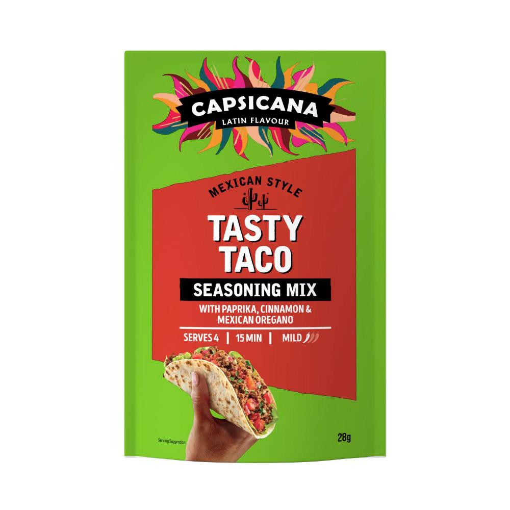 Capsicana Mexican Style Tasty Taco Seasoning Mix - 28g