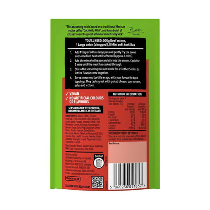 Capsicana Mexican Style Tasty Taco Seasoning Mix - 28g