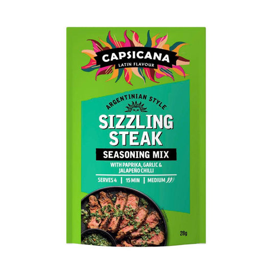 Capsicana Argentinian Style Sizzling Steak Seasoning Mix - 28g