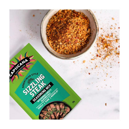 Capsicana Argentinian Style Sizzling Steak Seasoning Mix - 28g