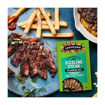 Capsicana Argentinian Style Sizzling Steak Seasoning Mix - 28g