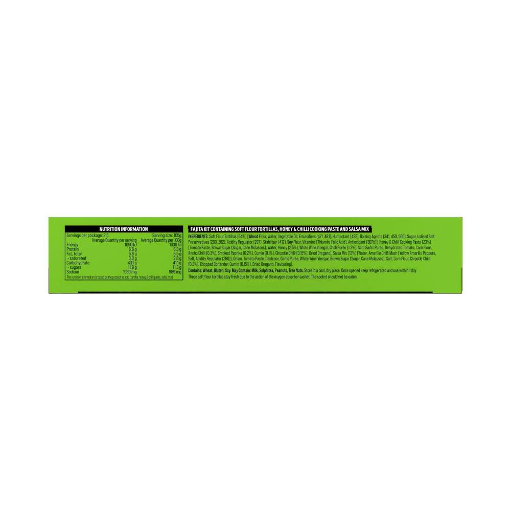 Capsicana Mexican Style Honey & Chilli Fajita Kit - 263g