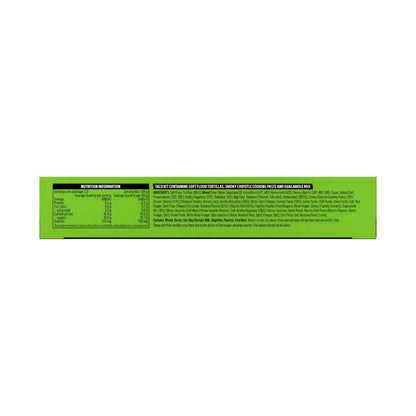 Capsicana Mexican Style Smoky Chipotle Soft Taco Kit - 253g