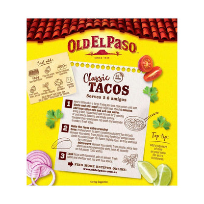 Old El Paso Taco Shells Family Pack - 234g