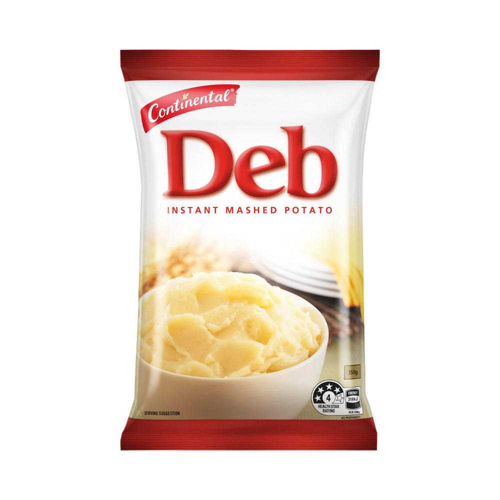 Deb Instant Mashed Plain Potato - 350g