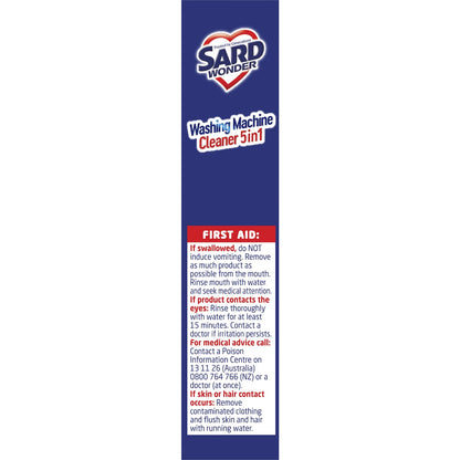 Sard Washing Machine Cleaner Antibacterial Disinfectant 2 Pack