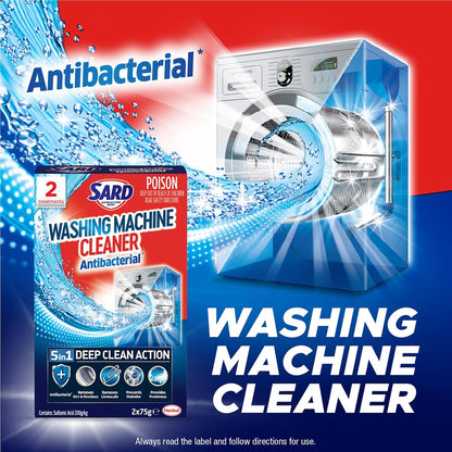 Sard Washing Machine Cleaner Antibacterial Disinfectant 2 Pack