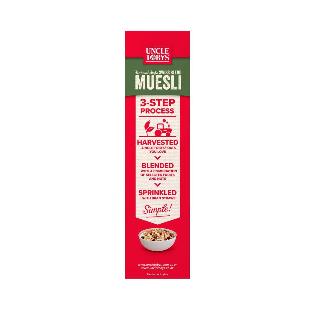 Une Tobys Natural Style Muesli - 1kg