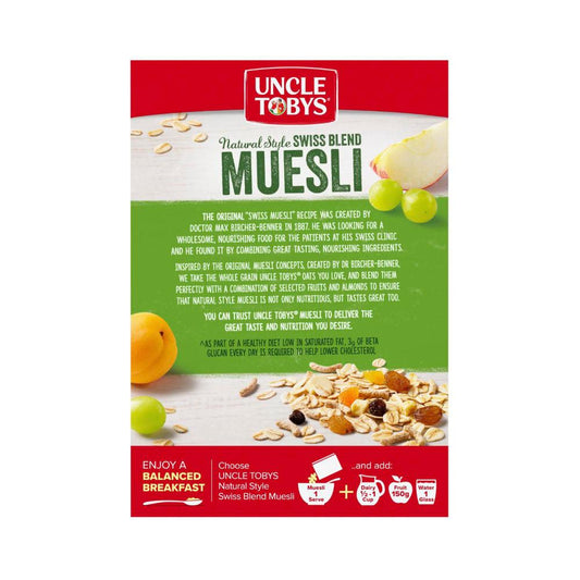 Une Tobys Natural Style Muesli - 1kg