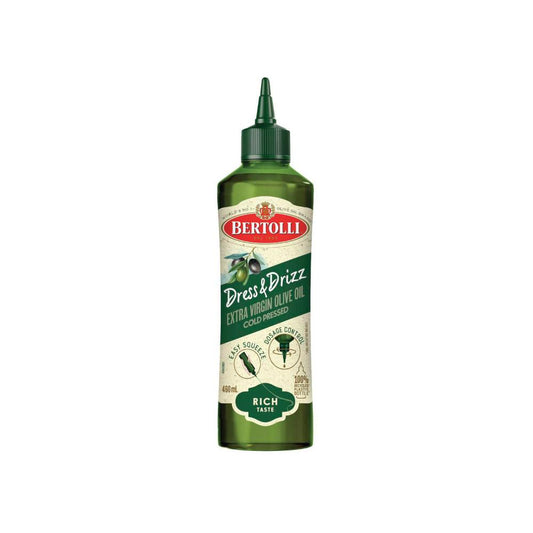 Bertolli Rich Extra Virgin Olive Oil Dress And Drizz - 460mL