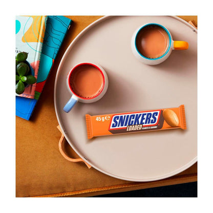 Snickers Loaded Milk Chocolate Bar Peanuts Caramel - 45g