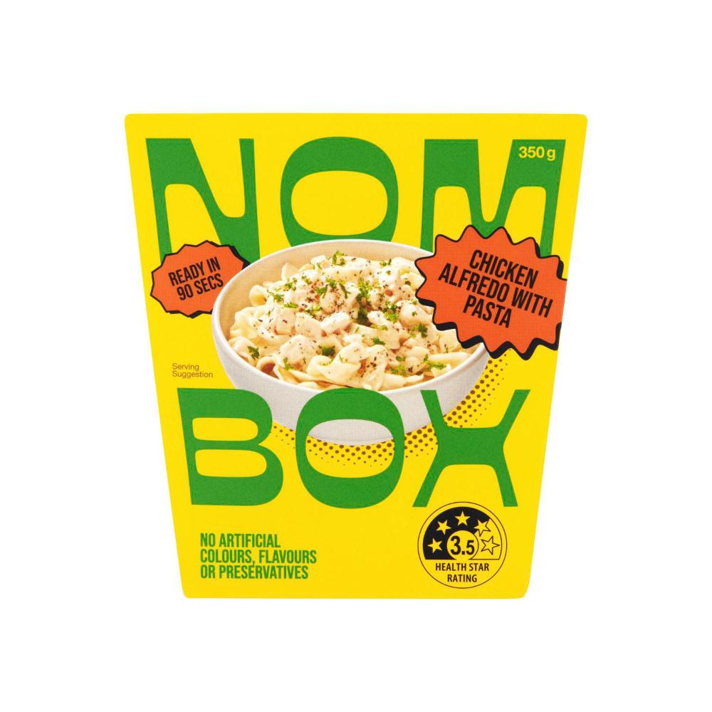 Nombox Meal Box Chicken Pasta Alfredo - 350g