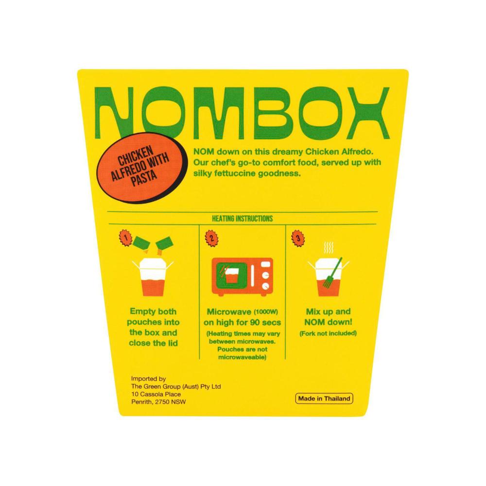 Nombox Meal Box Chicken Pasta Alfredo - 350g