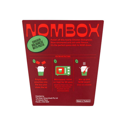 Nombox Meal Box Bolognese Pasta - 350g