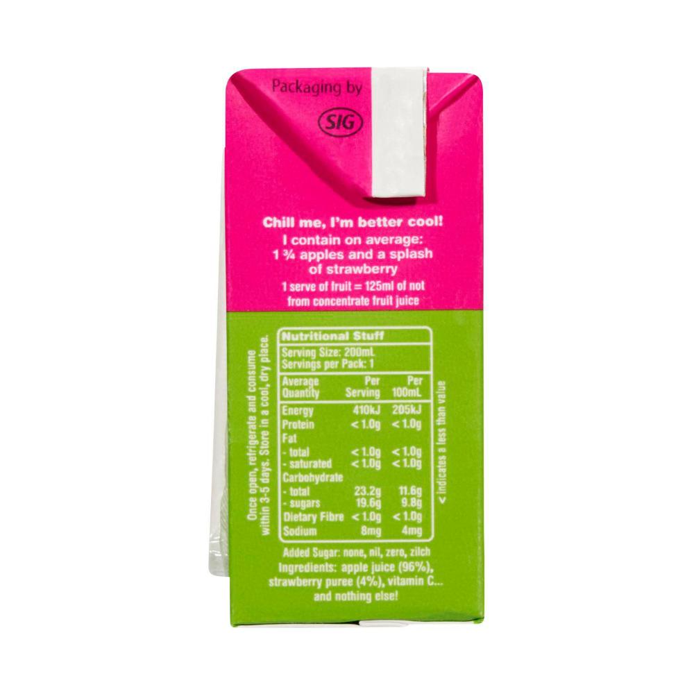 Nudie Nothing But Kids Apple & Strawberry - 200mL