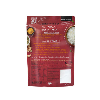 Passage Foods Passage To India Sri Lanka Chicken Curry Simmer Sauce - 375g