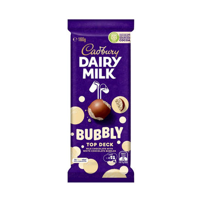 Cadbury Top Deck Bubbly Block Chocolate - 160g