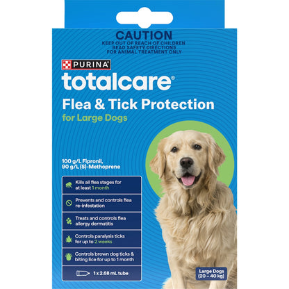 Total Care Flea & Tick Control Plus For Large Dogs Each
