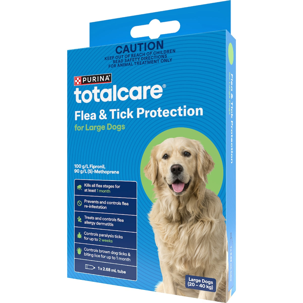 Total Care Flea & Tick Control Plus For Large Dogs Each