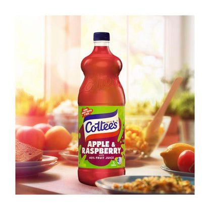 Cottee's Cordial Apple Raspberry - 1L