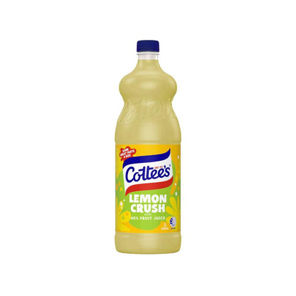 Cottee's Cordial Lemon Crush - 1L