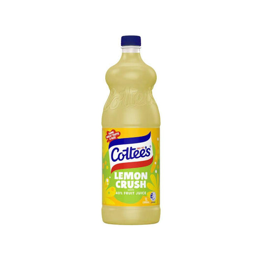 Cottee's Cordial Lemon Crush - 1L