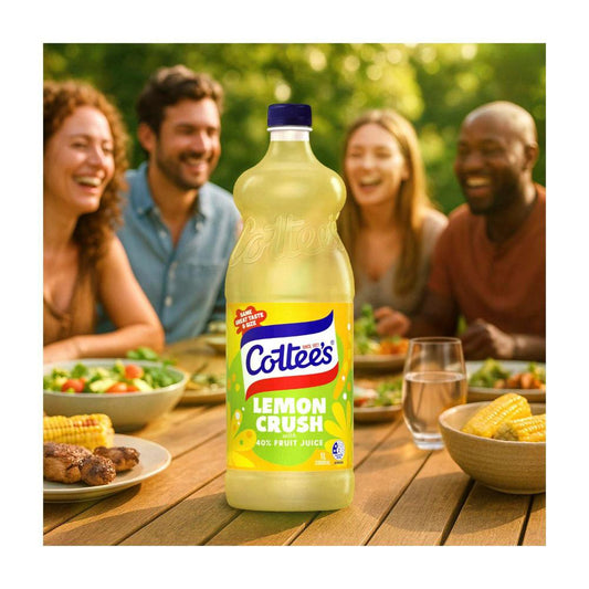 Cottee's Cordial Lemon Crush - 1L