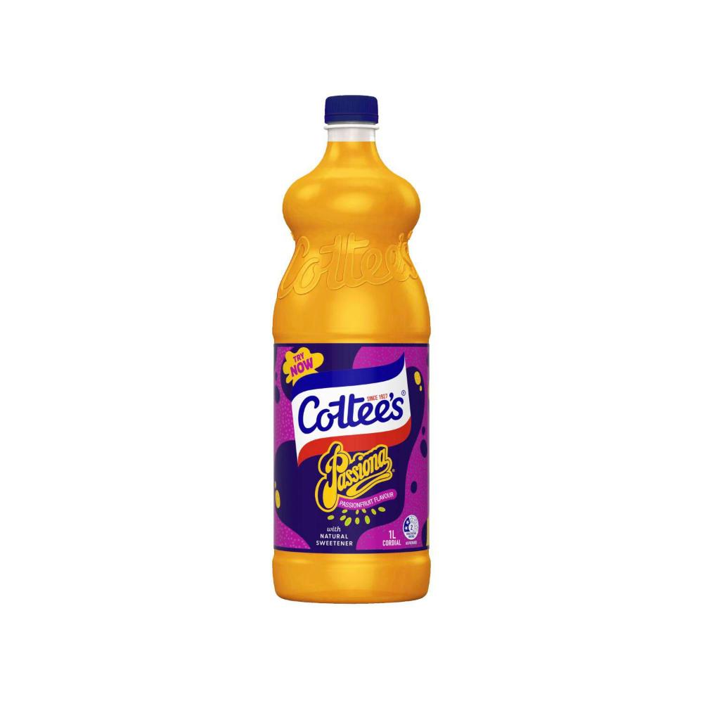 Cottee's Cordial Passiona Passionfruit - 1L