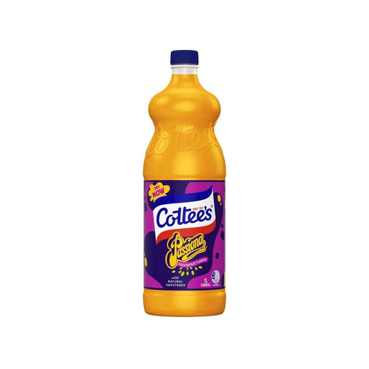 Cottee's Cordial Passiona Passionfruit - 1L
