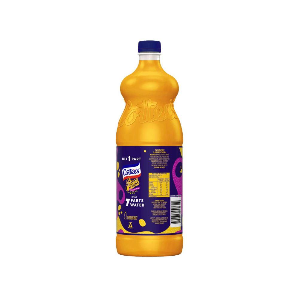 Cottee's Cordial Passiona Passionfruit - 1L