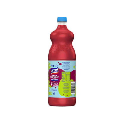 Cottee's Cordial Apple Raspberry Zero Sugar - 1L