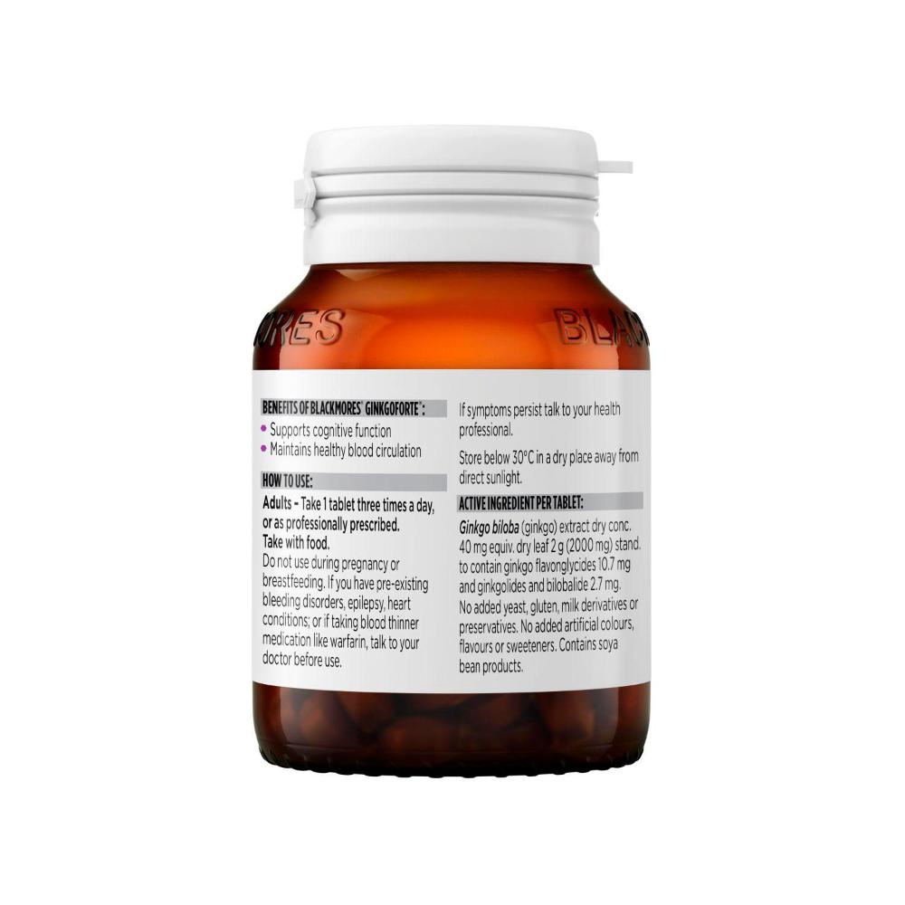 Blackmores Ginkgoforte - 80 Pack