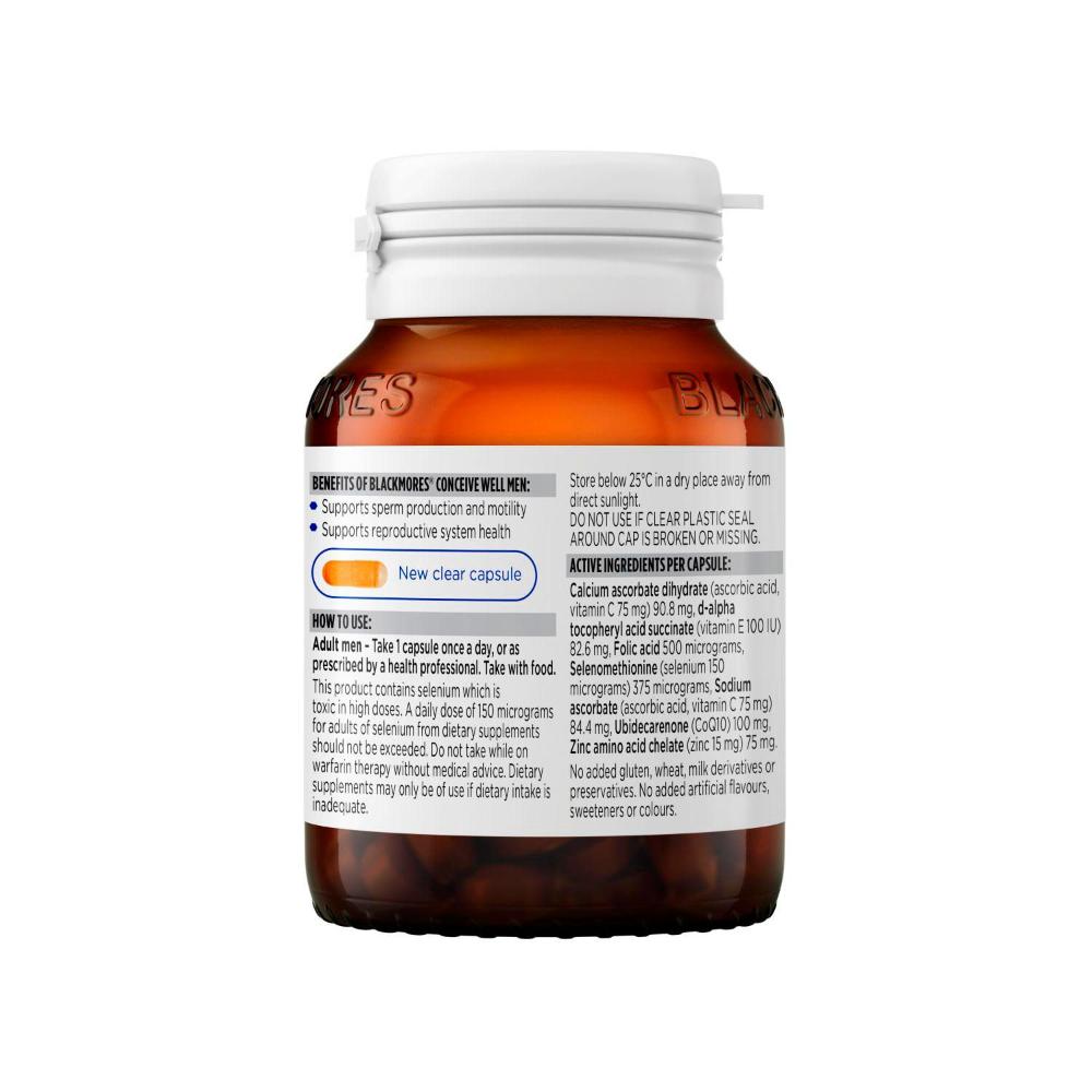 Blackmores Conceive Well Men - 28 Pack