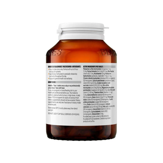 Blackmores Multivits+antioxidants - 180 Pack