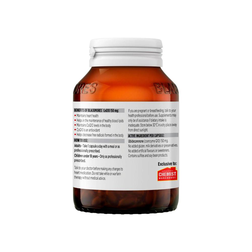 Blackmores Coq10 150mg - 125 Pack