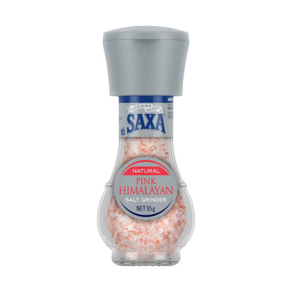Saxa Natural Pink Himalayan Salt Grinder - 95g