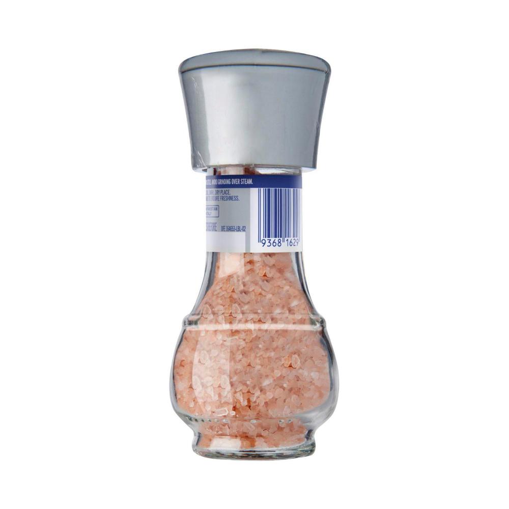 Saxa Natural Pink Himalayan Salt Grinder - 95g