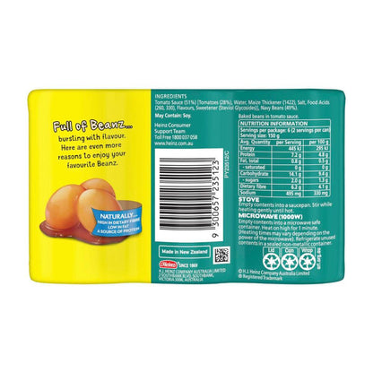 Heinz Baked Beans No Added Sugar 3 Pack - 300g