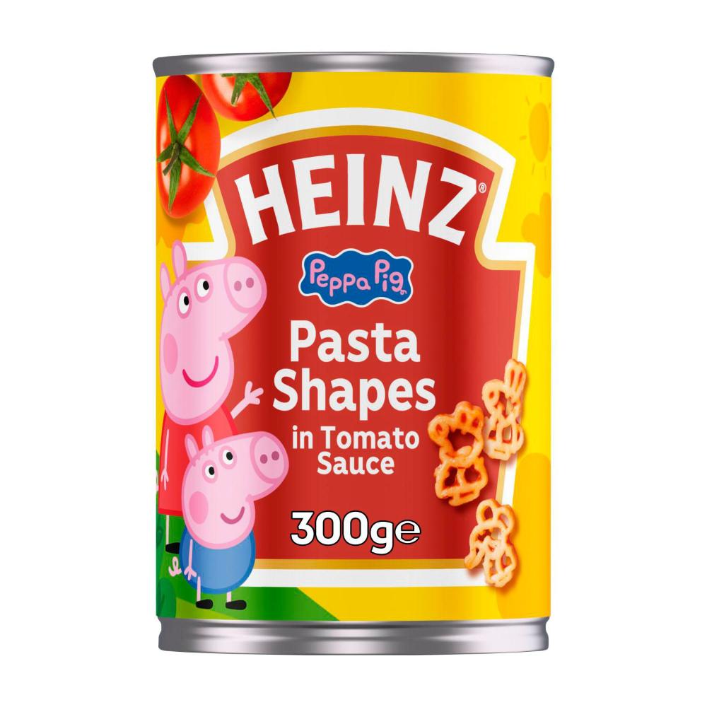 Heinz Peppa Pig Pasta Shapes In Tomato Sauce - 300g