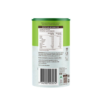 Natvia Gut Activated Sweetener Stevia Canister - 300g