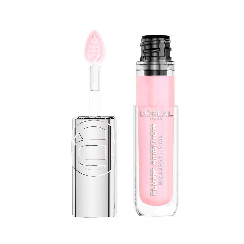 L'Oreal Paris Plump Ambition Hyaluron Lip Oil 101 Crystal Clear - 30mL