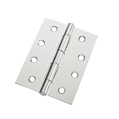 Lane Polished Chrome Butt Hinge 100 x 75 x 1 6mm Durasmooth Security
