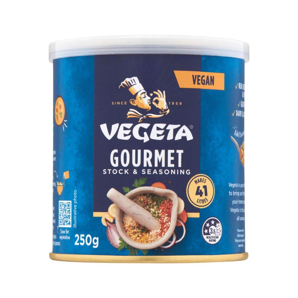 Vegeta Gluten Free Real Gourmet Stock Powder Canned - 250g