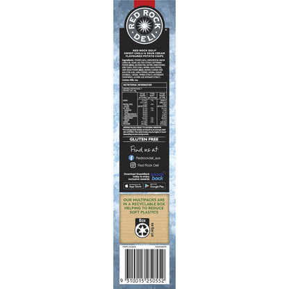 Red Rock Deli Sweet Chilli & Sour Cream Potato Chips 5 Pack