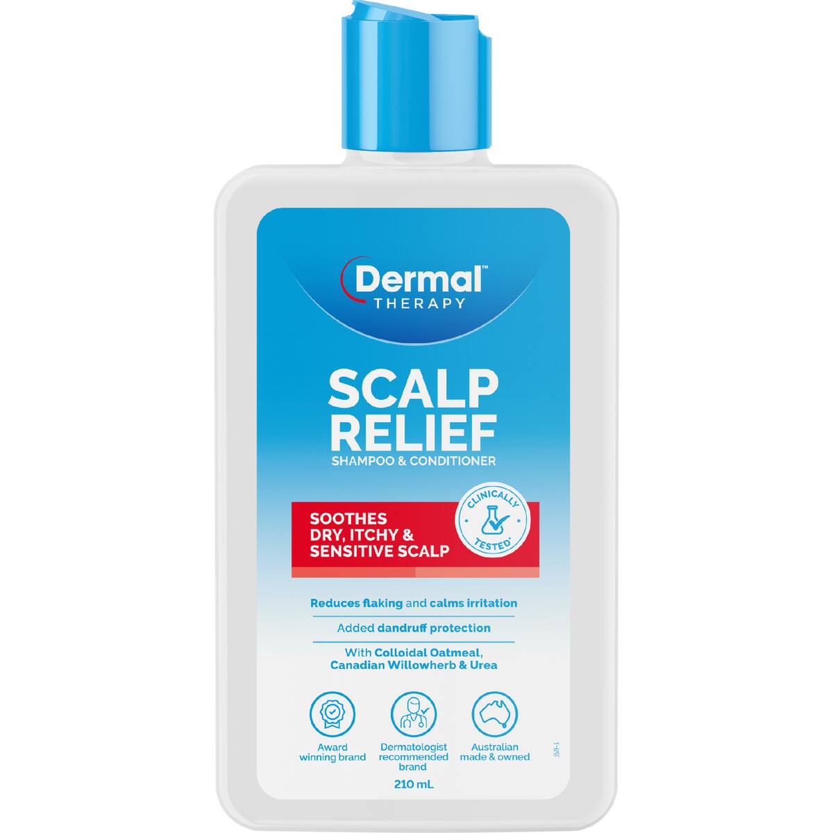 Dermal Therapy Scalp Relief Shampoo & Conditioner 210ml