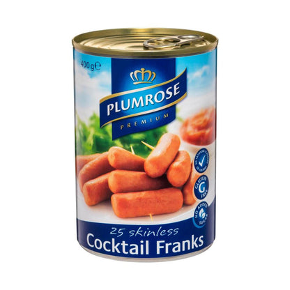 Plumrose Cocktail Frankfurts 25 Pack - 400g