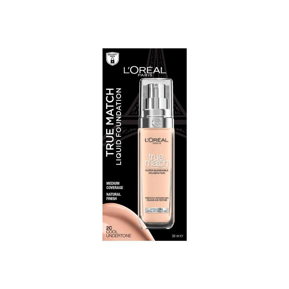 L'Oreal Paris True Match Liquid Foundation C2 Rose Vanilla - 30mL