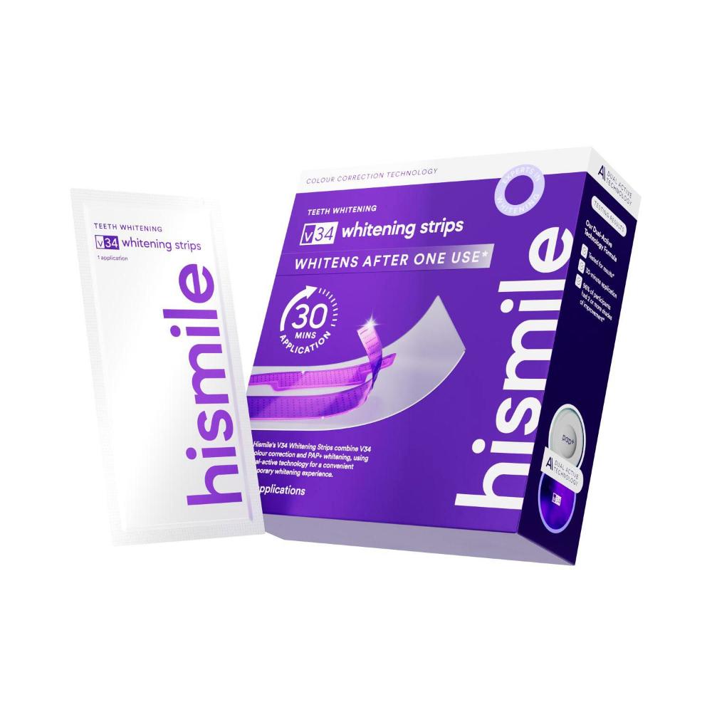 Hismile V34 Teeth Whitening Strips - 14 Pack