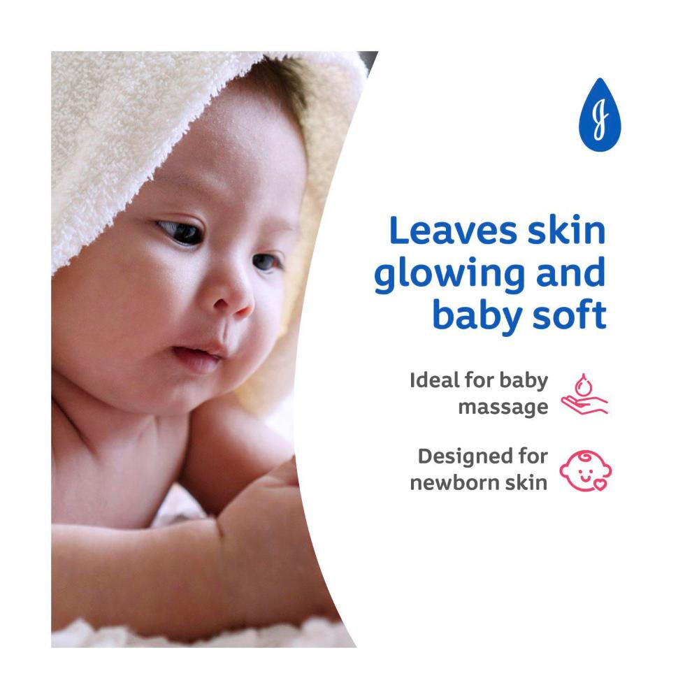 Johnson's Gentle Mild Moisturising Baby Oil - 200mL