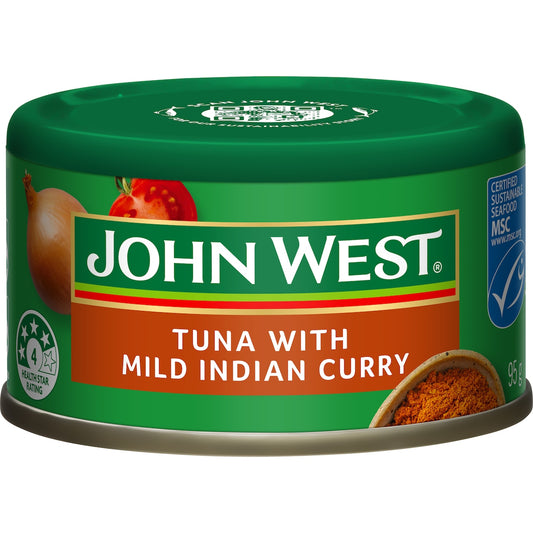 John West Tempters Tuna Mild Indian Curry 95g